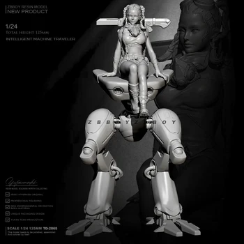 1/24 Smolo model kompleti DIY slika Lepoto robot igrača samozdruževanja TD-2865