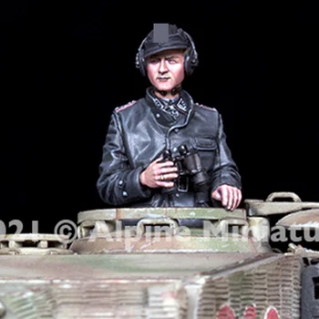 1/35 Smolo Model slika GK Vojak, Tankovsko Ace Niz (2 številke), Vojaško tematiko druge Svetovne Vojne, Nesestavljeni in unpainted kit