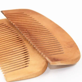 1 PC Anti-statični Glavo Sandalovine Lesene Glavniki Priljubljenih Naravnih Zdravstveno Nego Las Glavnik Hairbrush Z Ročajem Massager Wholesales