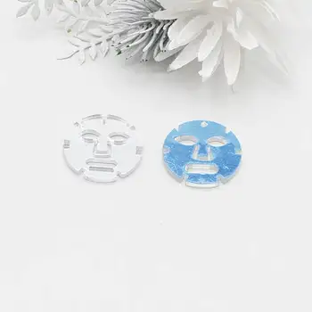 10pcs Japonski akril laser silver zrcalne maske za obraz ročno izdelan obesek DIY pribor Nakit uhani material, trgovina