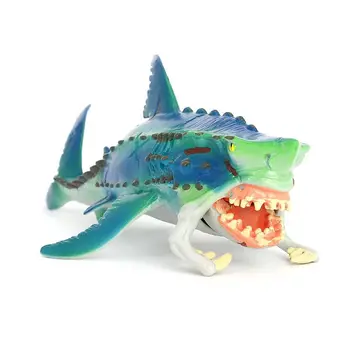 19 cm Simulacija Trdno Plastično Morje Živali Mutant Ribe, figuric Ocean Akvarijske Ribe, Model Izobraževalne igrače za otroke Darilo