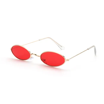 1PC Unisex Modni Dizajn, Retro sončna Očala Trendy Letnik Majhni Ovalni Okvir Polarizirana sončna Očala Odtenki Očala UV400 sončna Očala