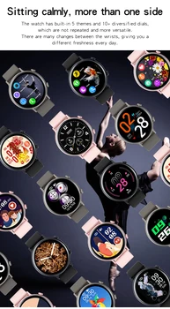 2021 Pametno Gledati Moške Ženske Smartwatch IP68 Vodotesen Ure Fitnes Zapestnica Srčnega utripa Za Apple, Samsung Android