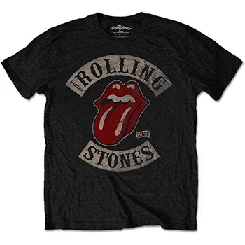 2021 Poletje 3d Nove Rolling Stone Moške Kratek Rokav Vrhu Črna Velikosti Metal Rock Kratek Sleeve Zgornji del