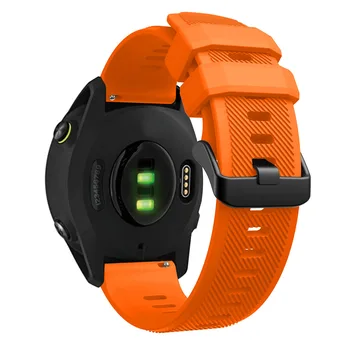 22 mm Kakovosti Silikonski Trak Watch Band za Garmin Forerunner 745 Zamenjava Pametna Zapestnica Garmin Venu 2/ Vivoactive 4 Zapestje