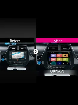 Audio Za Toyota Prius-2020 Avtomobilov, GPS Navigacijo, avtoradio Multimidia Stereo Player Samodejno Avtomobilske Autoradio DSP Brez Orodja