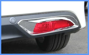 Brezplačna dostava! Višje star ABS chrome 2 zadnje luči za meglo pokrov/nazaj za meglo lučka kritje Za Honda JADE 2013