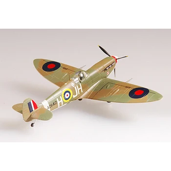 Enostaven Model 37213 1/72 Spitfire Mk V RAF 317 Sqn 1941 Propeler Letalo Model TH07535-SMT6