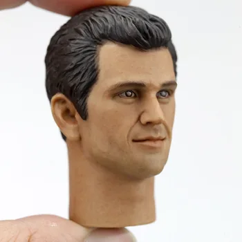 Headplay 1/6 Obsega Mel Gibson Glavo Skulptura Super Star Glavo Si HP Model za 12