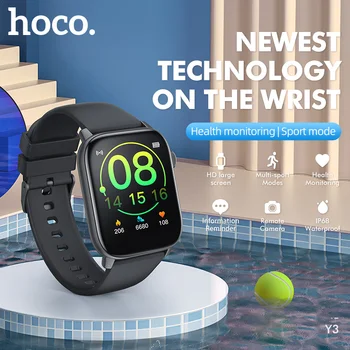 HOCO Digitalni pametno gledati Nepremočljiva Šport Moški Ženske otroci Bluetooth Smartwatch Fitnes Tracker Srčnega utripa spanja monitorin