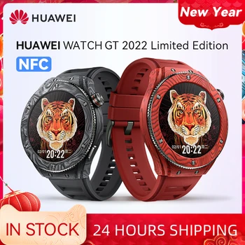 Huawei WATCH GT 2022 Collector ' s Edition Šport Pametni Watch Bluetooth NFC Ogljikovih Vlaken Primeru, da koncentracija Kisika v Krvi Tracker Original