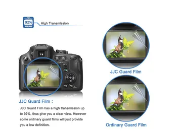 JJC 2PCS D4 D4s LCD Stražar Film Zaščitnik Zaslon na Zaslonu digitalne Kamere Kritje za Nikon