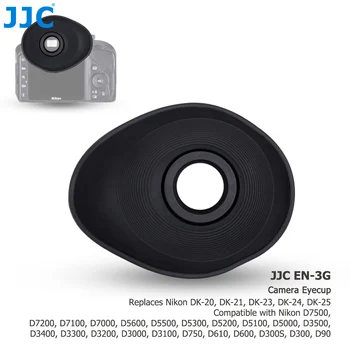 JJC Eyecup Okularja Iskala za Nikon D3500 D7500 D7200 D7100 D7000 D5600 D5500 D5300 D5200 Nadomešča DK-DK 25-24 23 21 20 28