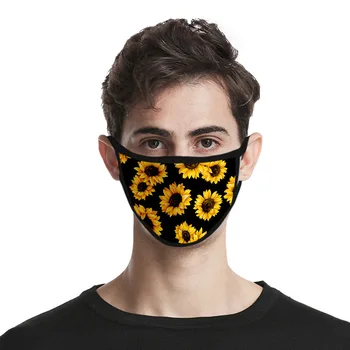 Masque Lavable Dustproof Metulj Natisnjeni Moda Filter za Zunanji Mascarillas Halloween Cosplay Masko Za Obraz Tkanine