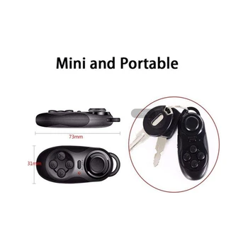 Mini USB Brezžični Palčko Daljinski upravljalnik Za Xiaomi iPhone 8 IOS, Android, PC VR Telefon, TV Okno Tablet Palčko Joypad