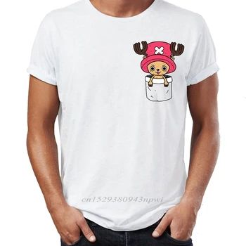 Moški Majica s kratkimi rokavi Helikopter Super Srčkan Žep Mens Tshirt Hip Hop Ulične Nov Prihod Moška Oblačila Enem Kosu Anime Badass T-shirt