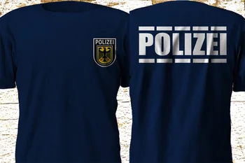 Nemški Polizei Spesial Sile, Policija Münchnu Swat Znane Blagovne Znamke Moški Zgornji Deli Oblačil Blagovne Znamke Slim Oblačila Retro T Srajce