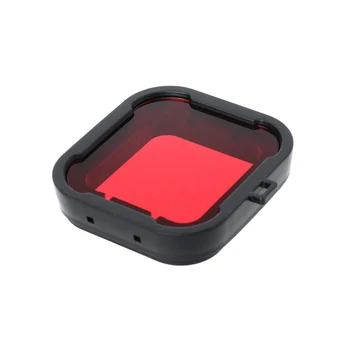 Nepremočljiva Potop Filter 4 Barve Potapljanje Filter Rdeče Vijolična Rumena Siva Objektiva Protector za Xiaomi Yi 4K delovanje Fotoaparata