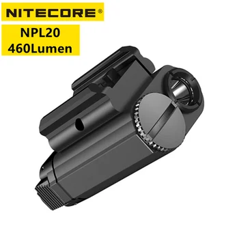 Original NITECORE NPL20 Taktično Svetilko 460Lumens Uporablja CREE XP-S3 S3 LED Streljanje, Lov Vodotesno Svetilko