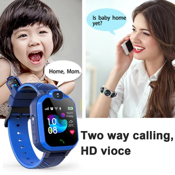 Otrok je Pametno Gledati GPS Natančno določanje Položaja Telefon Watch Smartwatch Za Otroke IP67 Nepremočljiva Otroci Darilo Za IOS Android