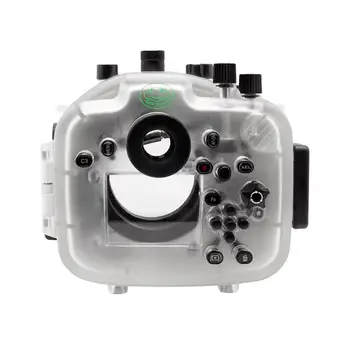 Seafrogs 40meter Vodoodporni Fotoaparat Primeru za Sony A7RIII/A7III 16-35mm 28-70 mm, 90 mm Objektiv S Pištolo Grip