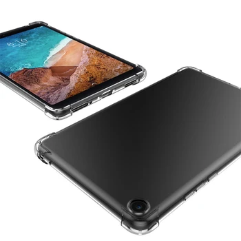 Shockproof silikonsko ohišje za Huawei MediaPad M3 Lite 10.1 BAH-W09 BAH-AL00 prozorno gumo hrbtni pokrovček prilagodljiv odbijača