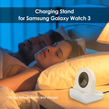 Silikonski Pametno Gledati Polnjenje Dock Stojalo za Samsung Galaxy Watch 3 Aktivna 1 2 Power Stojalo Stojalo Anti Slip Osnove Polnilnika Postaja
