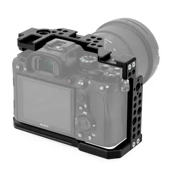 SLR fotoaparat zajec kletke hitro sprostitev ploščo zaščitni pokrovček za sony A7S3 A7R4 mikro-eno roko-v posesti fotografija kit Vlog