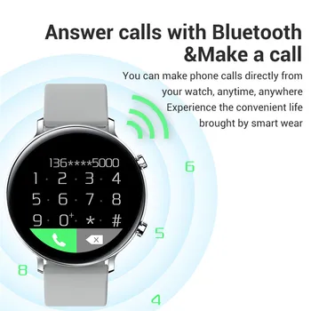 Smartwatch Ženska Pametna Zapestnica Bluetooth Klic Pametno Gledati 2021 EKG PPG Srčnega utripa, Krvnega Tlaka za Samsung IPhone