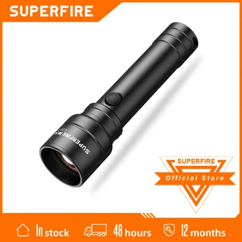 SUPERFIRE C20-T 15W močna svetilka Zoom USB Polnilne Ultra Svetla Prostem Lanter Za Kampiranje, Ribolov Baklo Bliskavica
