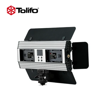 Tolifo PT-30B II Ultra Tanek Dvo-barvne Temperature 2.4 G Wirelesss Oddaljen Nadzor LED Video Luč z Barndoors za DSLR