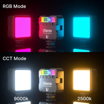 Ulanzi VL49 RGB Kamera Lučka LED Video Luč 2500K-9000K 800LUX Magnetni Mini Fill Light 3 Hladno Čevelj 2000mAh Tip-C za Youtube