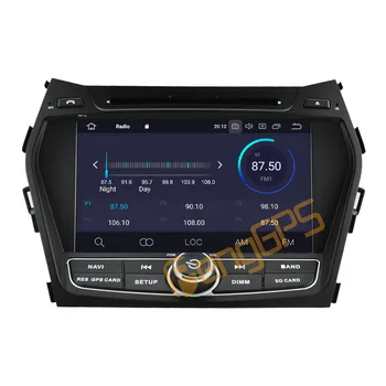 Za Hyundai IX45 Santa Fe+ Android avtoradio, Predvajalnik DVD-Predvajalnik, 2 Din Autoradio GPS Navi PX6 Enota Zaslon na Dotik