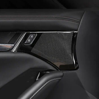 Za Mazda 3 Alexa 2019 2020 Oprema Avtomobilska Vrata, Stereo Audio (Stereo Zvok Zvok Visoko Okvir Pokrova Trim Iz Nerjavečega Jekla, Notranje Oblikovanje