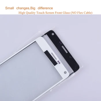 Za Samsung Galaxy Note 4 N910 N910A N910F N910H, Zaslon na Dotik, Sprednji Steklena Plošča, TouchScreen LCD Zunanji Objektiv SM-N910K SM-N910H