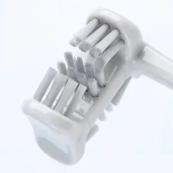 Šest-stranski zobno Ščetko v obliki črke U Globinsko Čiščenje Plastičnih Mehkih Ščetin Zavit Ročna zobna ščetka Oral Care Dropshipping