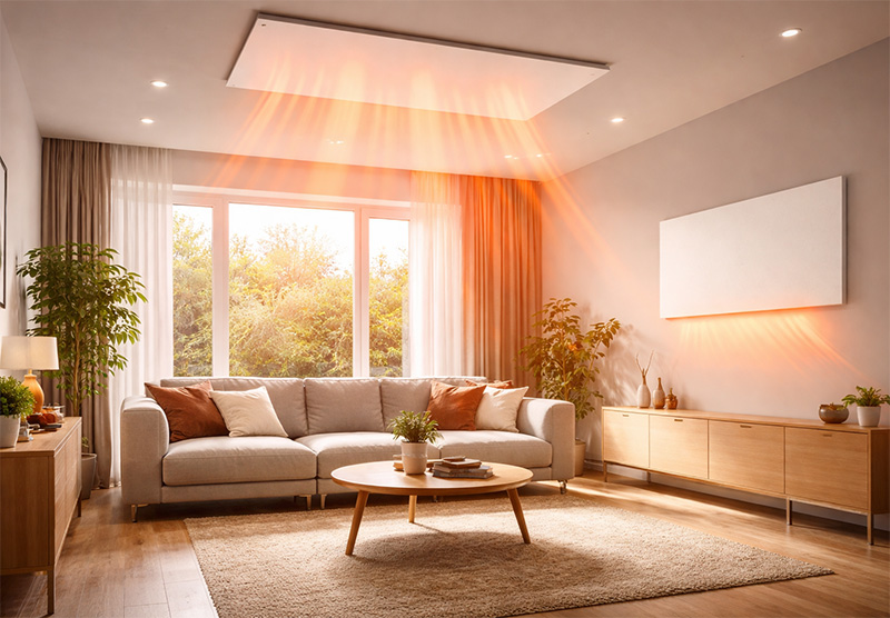 ogrevanje z IR paneli